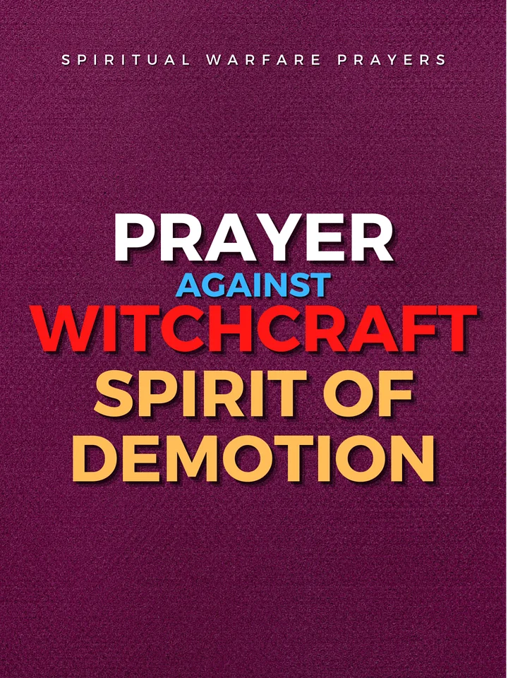 Prayer Against Demotion product image (1)