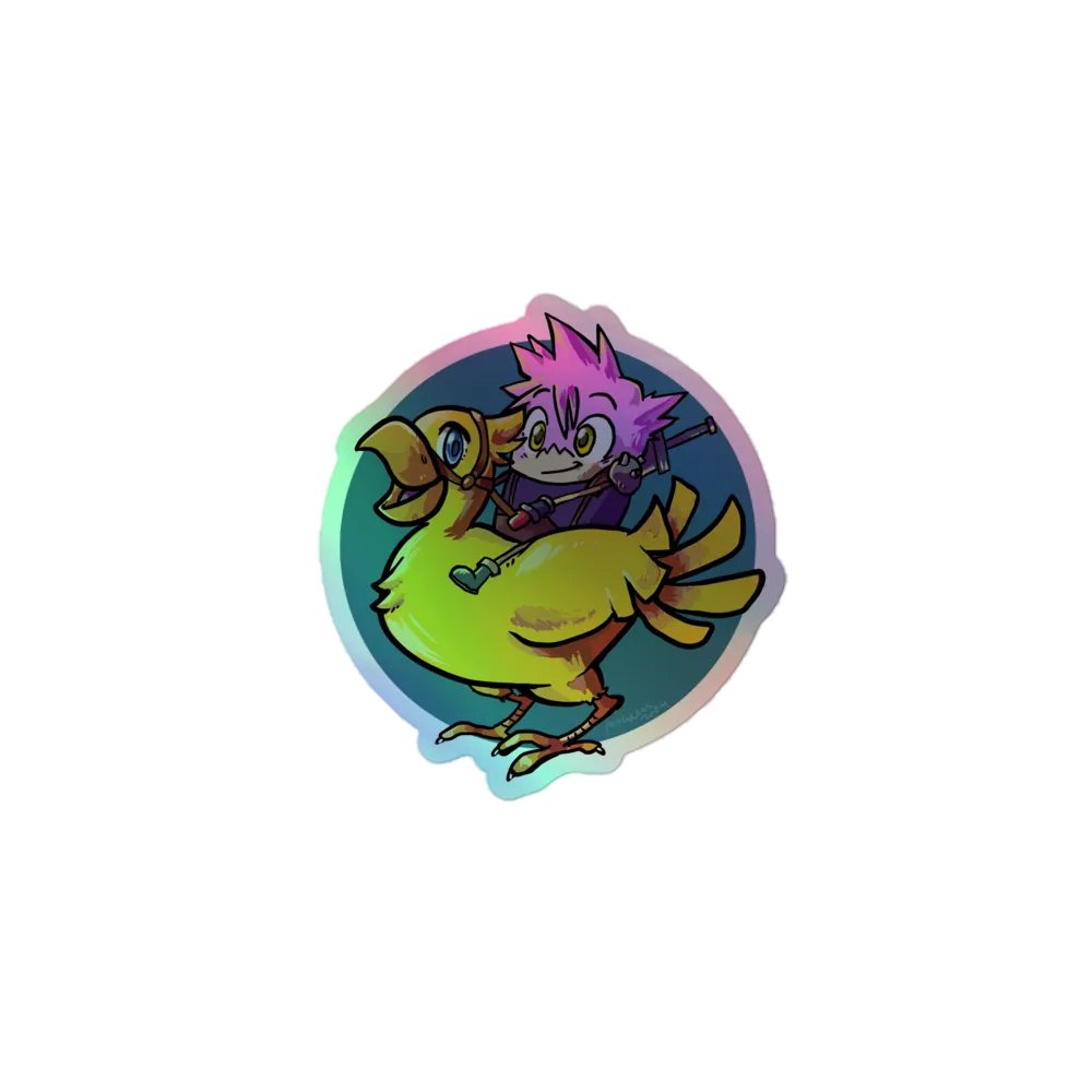 Plumcobo Holo Sticker product image (1)