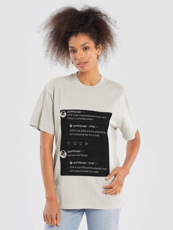gta 6 cost $100 prince henry, so does this shirt. if you broke just say that. product image (1)