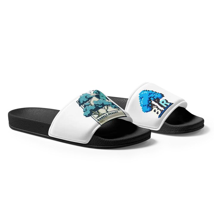 "JERSEY MADE" SLIDES (WHITE) product image (1)
