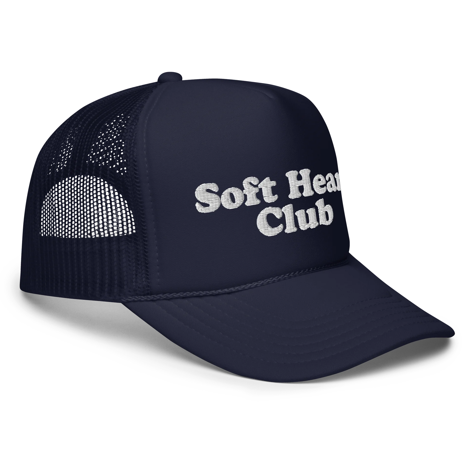 🩷 Soft Heart Club | Navy Blue Trucker Hat 🧢 product image (3)