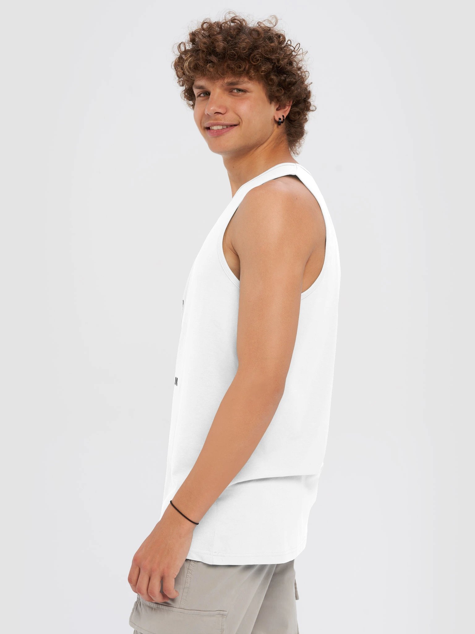 Men's Premium Tank - SO HAM (Pure Text) product image (4)