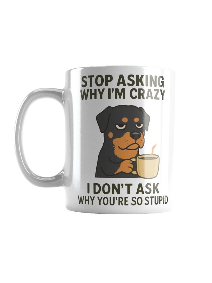 Crazy Rottweiler Mug product image (3)