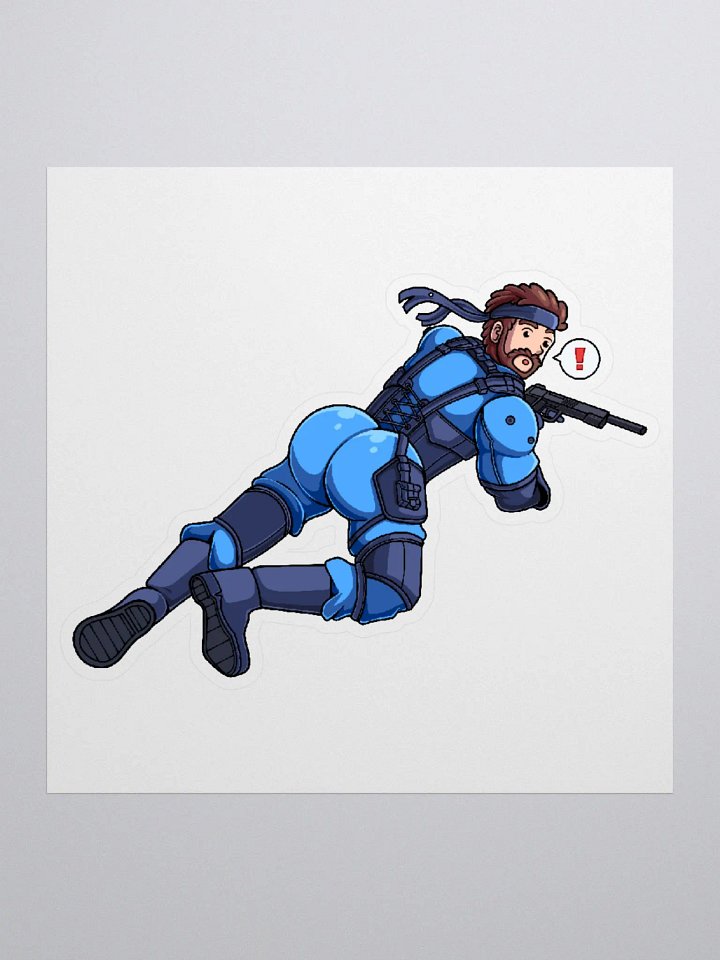 Solid Snake Sticker | Metal Rear Solid Collection product image (1)
