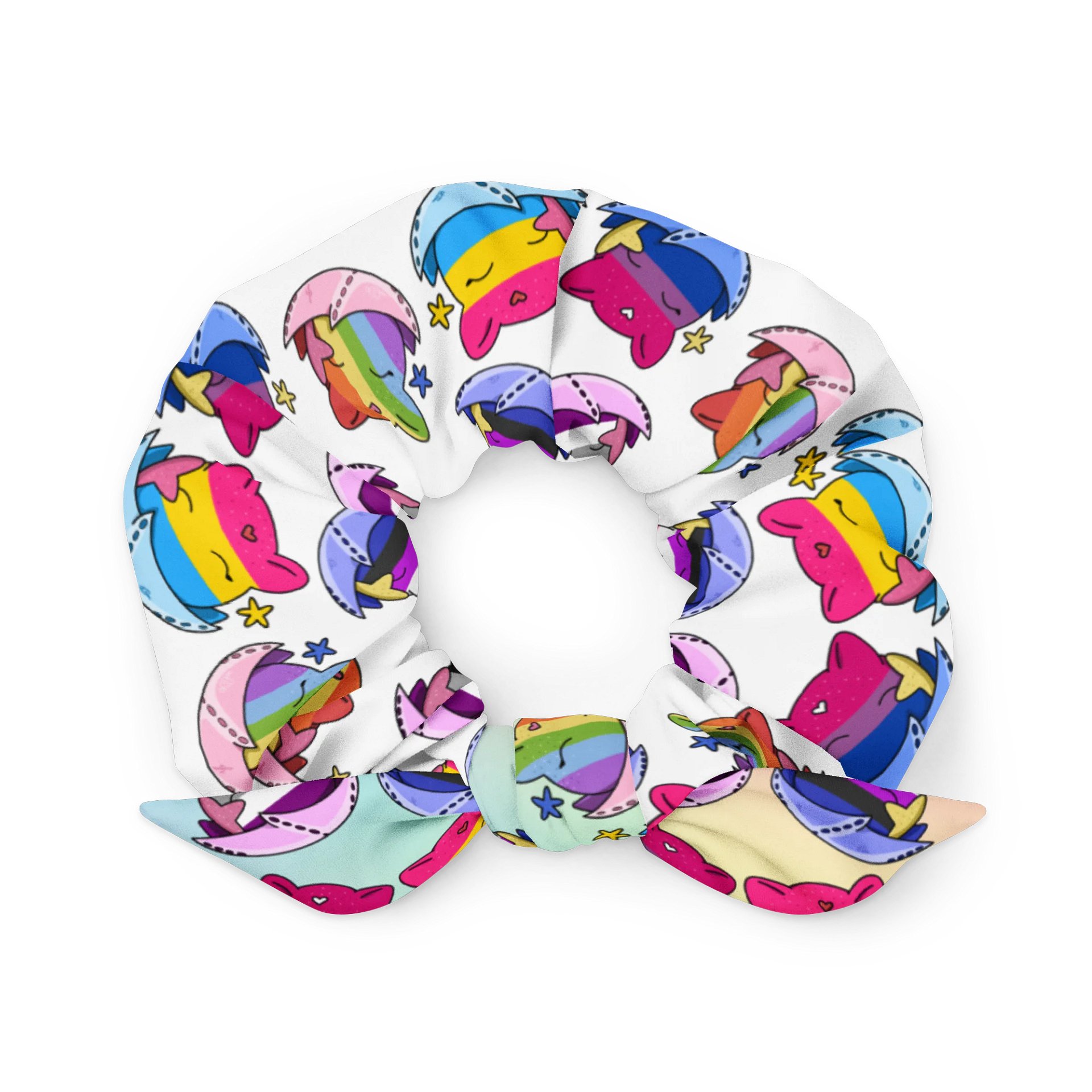 Pride All Over Scrunchie product image (1)