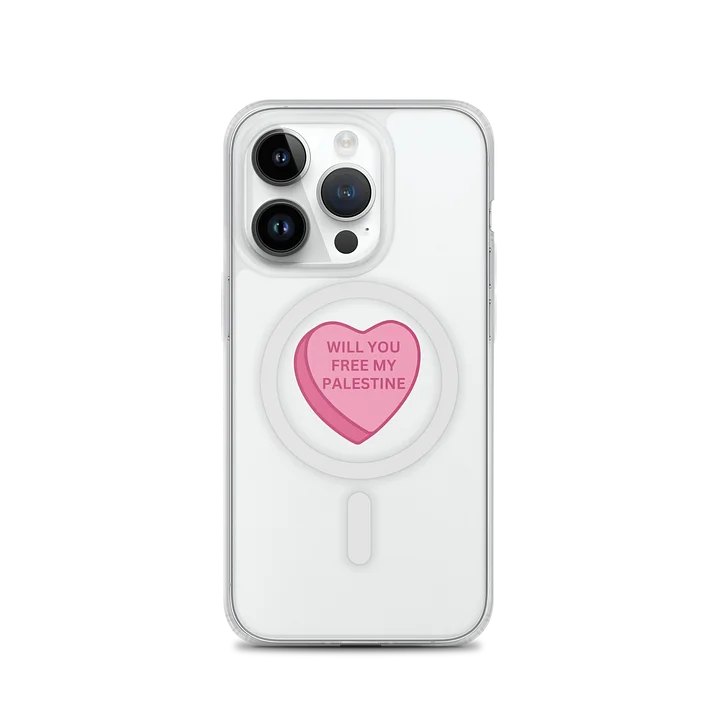 Will You Free My Palestine iPhone Case WYFMP MegSafe product image (3)