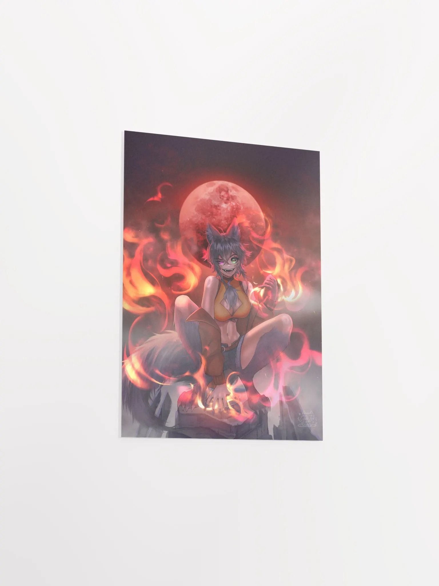 WolfcatRisi Big Bad Wolfcat Poster product image (23)