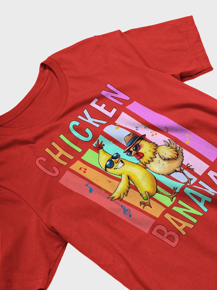 Chicken Banana Sunny Duo Unisex T-Shirt product image (2)