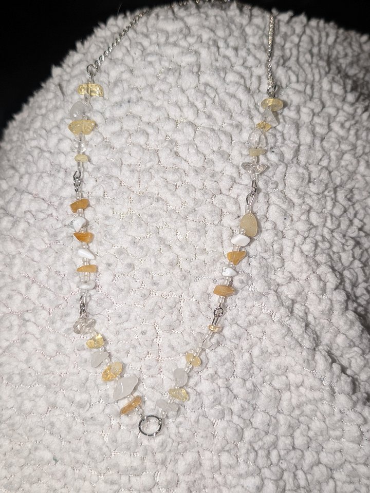 Yellow Aventurine Crystal Choker! product image (2)