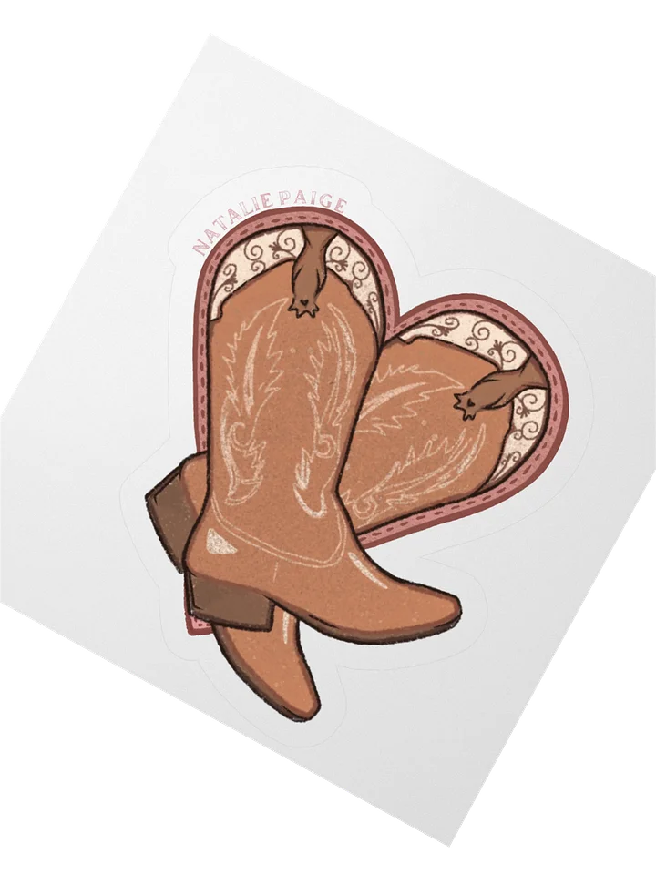 Natalie Paige Boots Sticker product image (2)