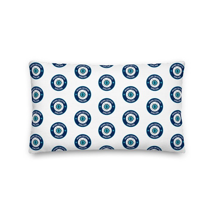 More Crypto Online Premium Logo Pillow product image (1)