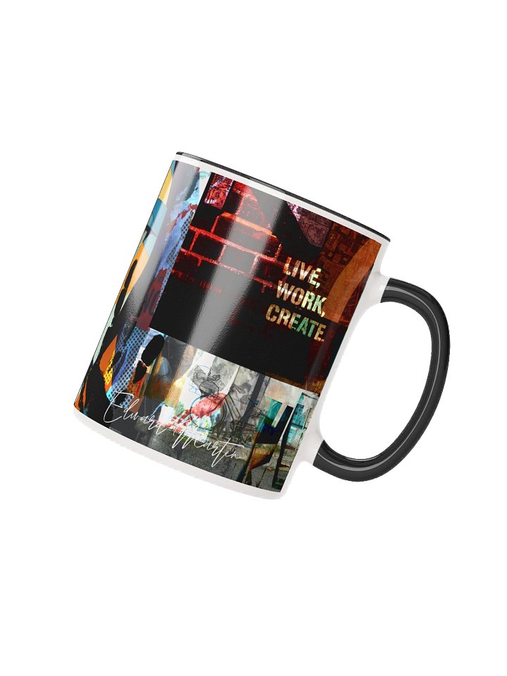 'Live, Work, Create' by Edward Martin Ceramic Mug product image (16)