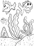TSStechAngel's World - FishyGrins Coloring Page