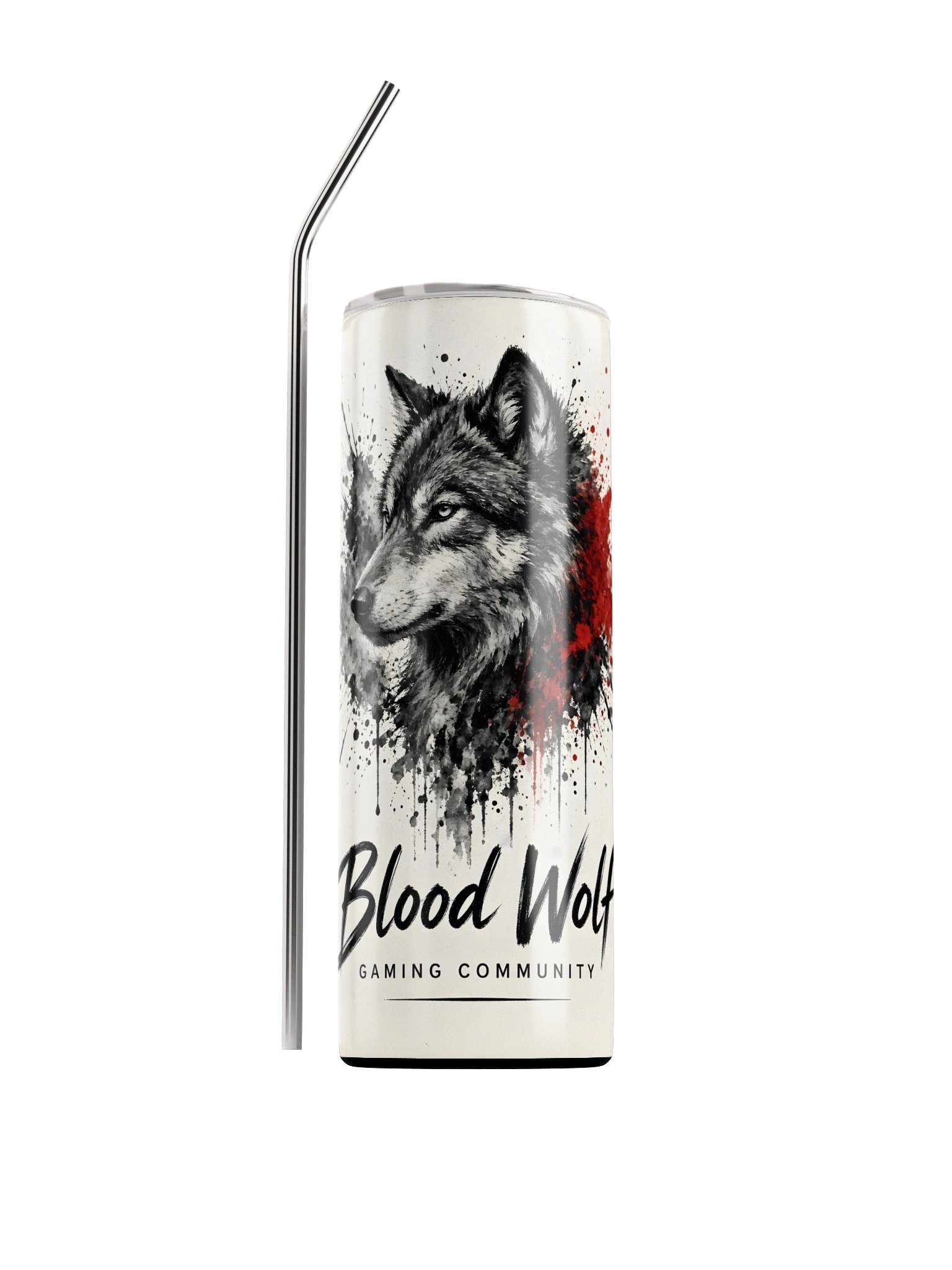 Blood Wolf Gaming Tumbler product image (2)