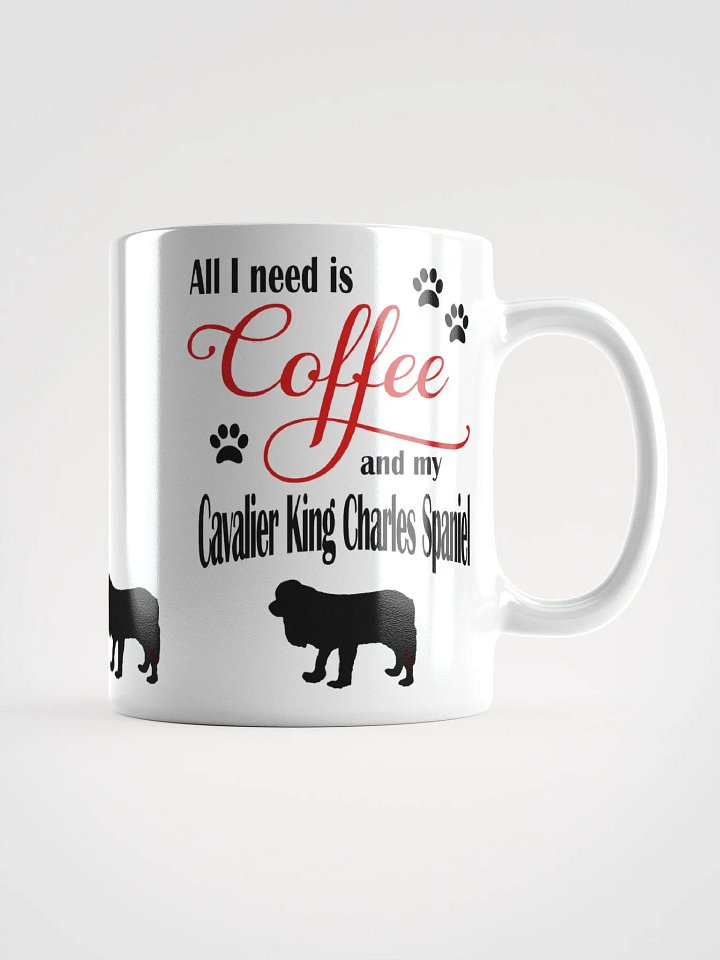 Coffee and my Cavalier King Charles Spaniel Mug product image (1)