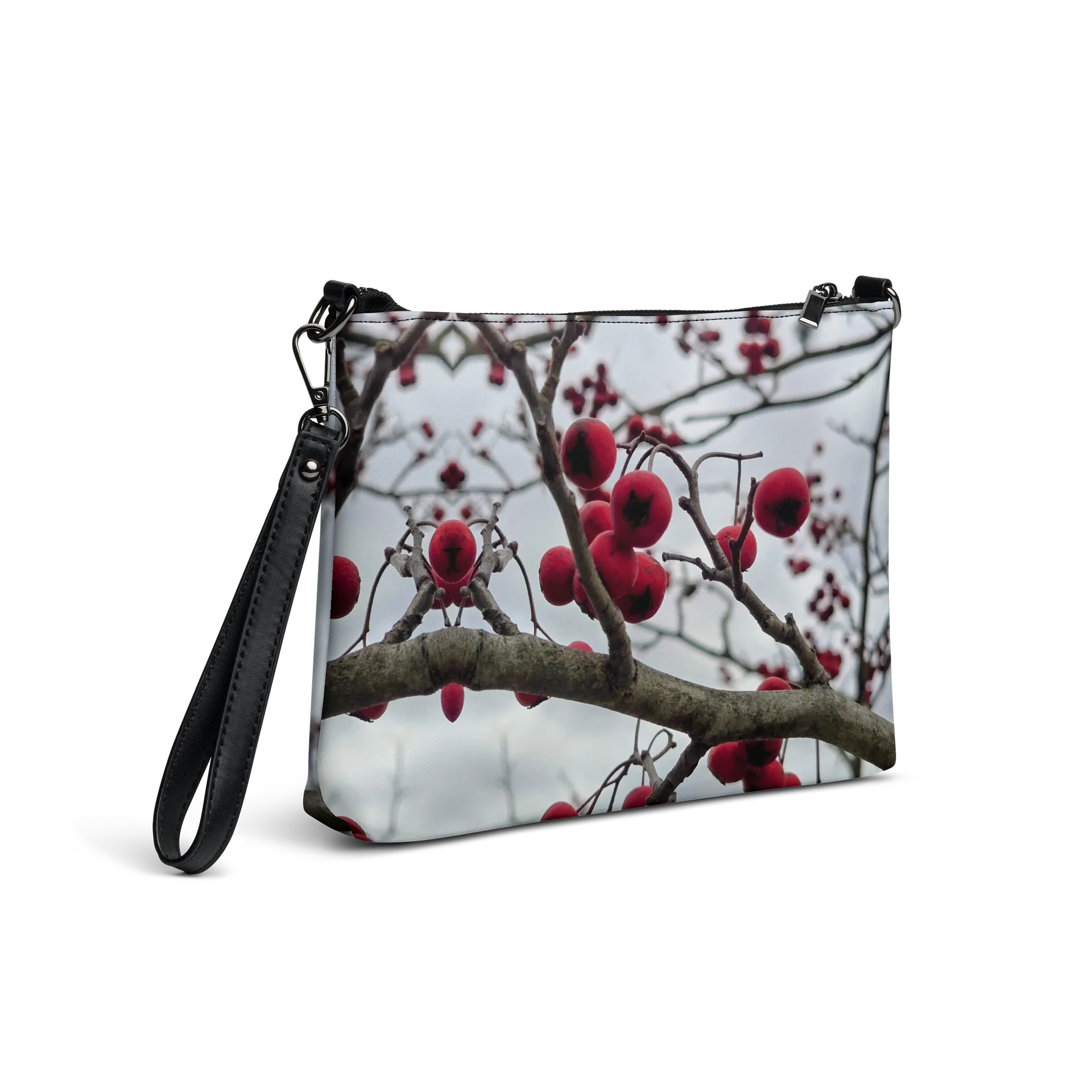 Berry Branch All-Over Print Crossbody Bag product image (5)