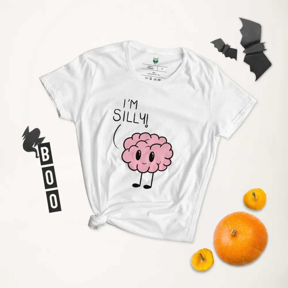 silly little brain tee product image (2)