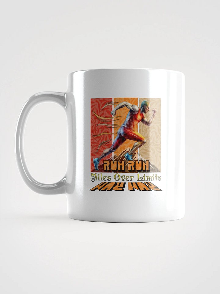 Run Run Miles Over Limits Male Running Energetic Mug product image (1)