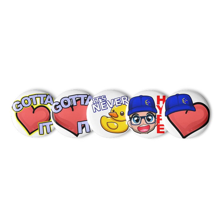 Emote Pin Buttons - Set 1 product image (1)