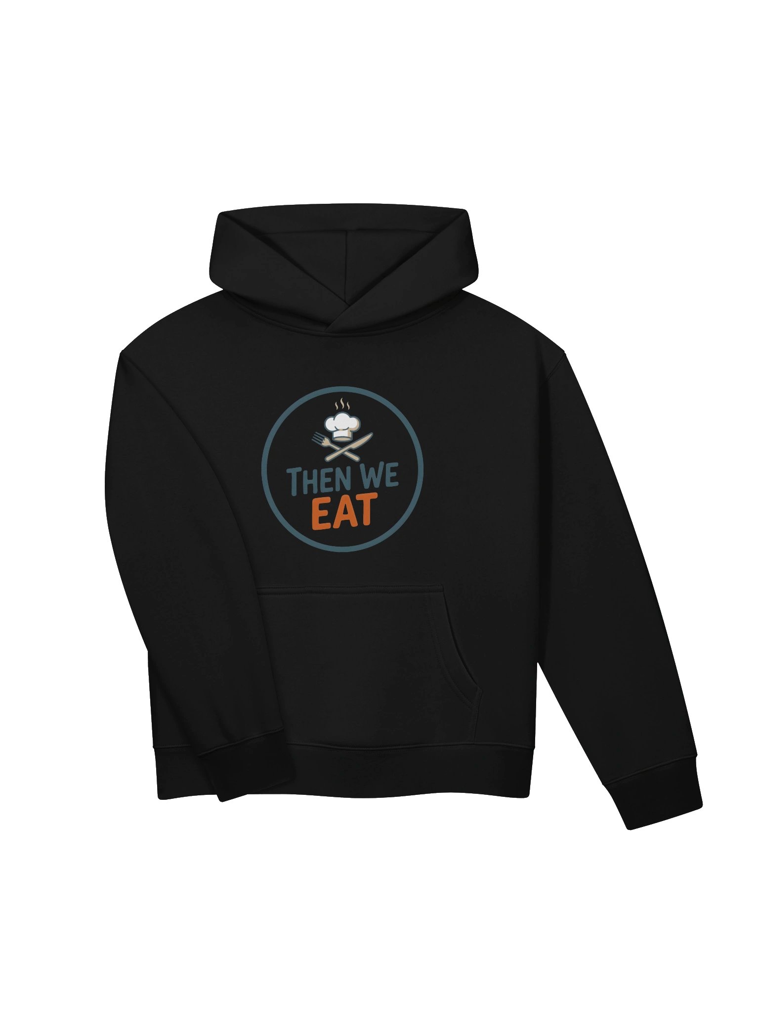 "Then We Eat" Signature Chef Logo Relaxed Hoodie | Women’s Comfort Fit product image (3)