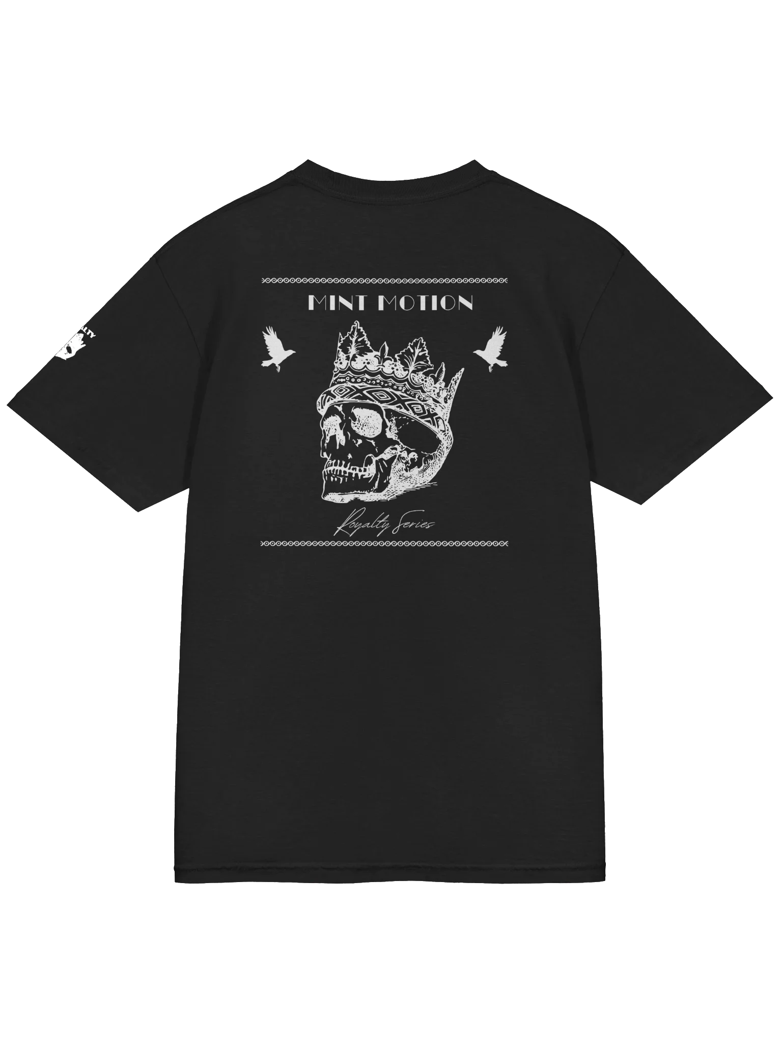 White Print Royalty Series Premium Cotten Tee product image (14)