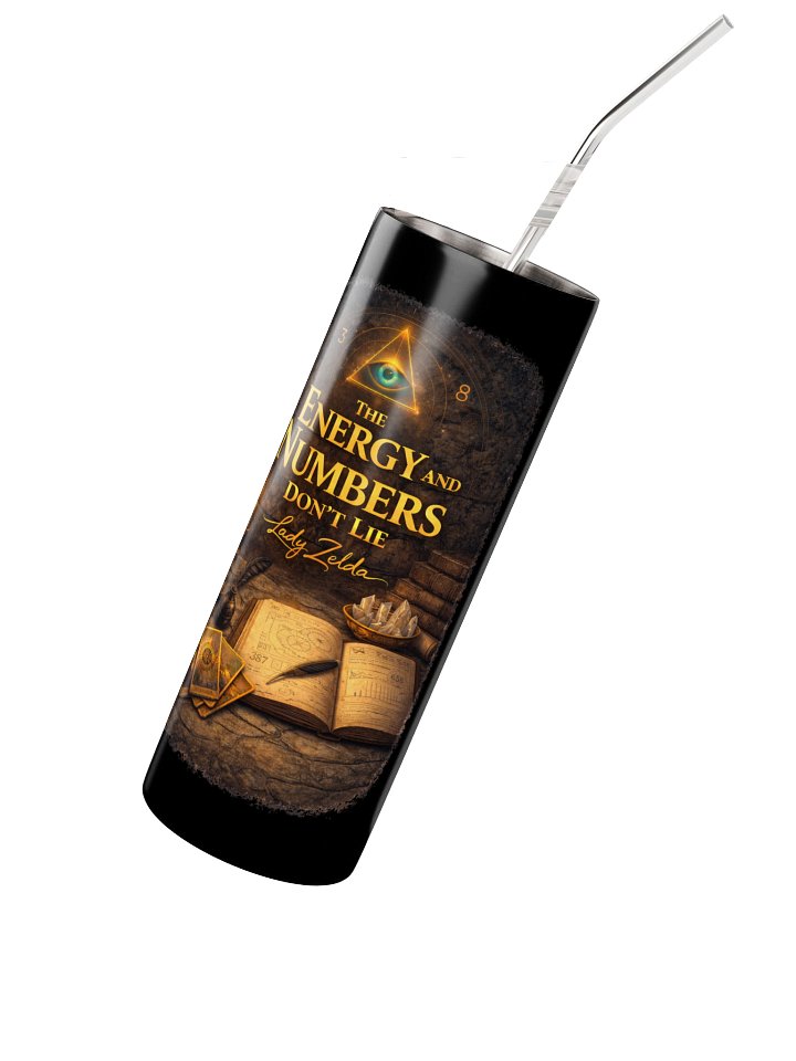 Energy and Numbers Don't Lie Tumbler product image (3)
