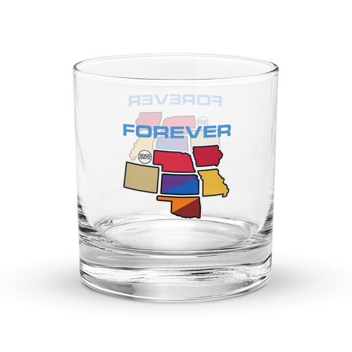 Big 8 Conference Forever Rocks Glass product image (1)