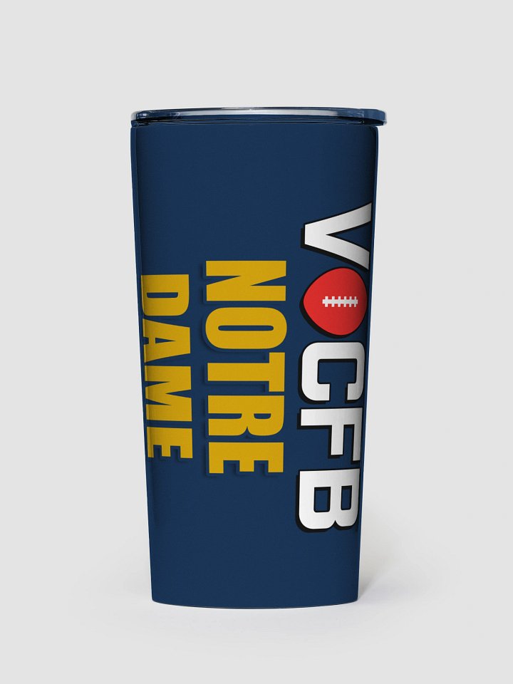 Notre Dame VOCFB Tumbler product image (1)