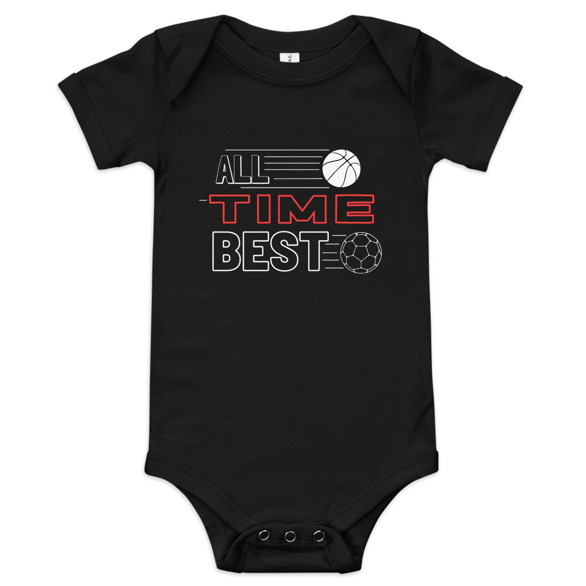 ALL TIME BEST Basketball Baby Onesie product image (1)