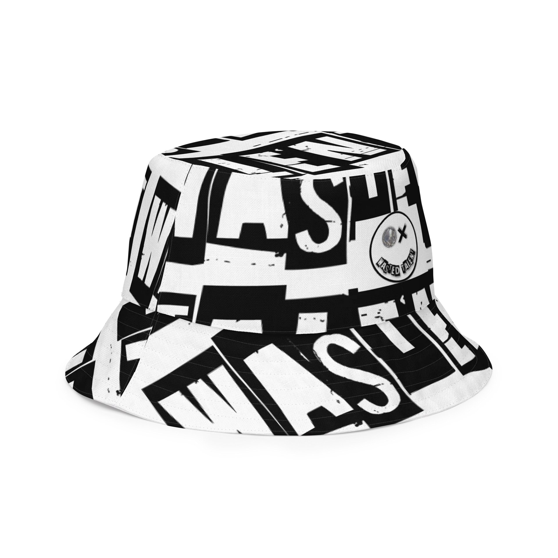 WASTED TALENT AOP LOGO BUCKET HAT product image (2)