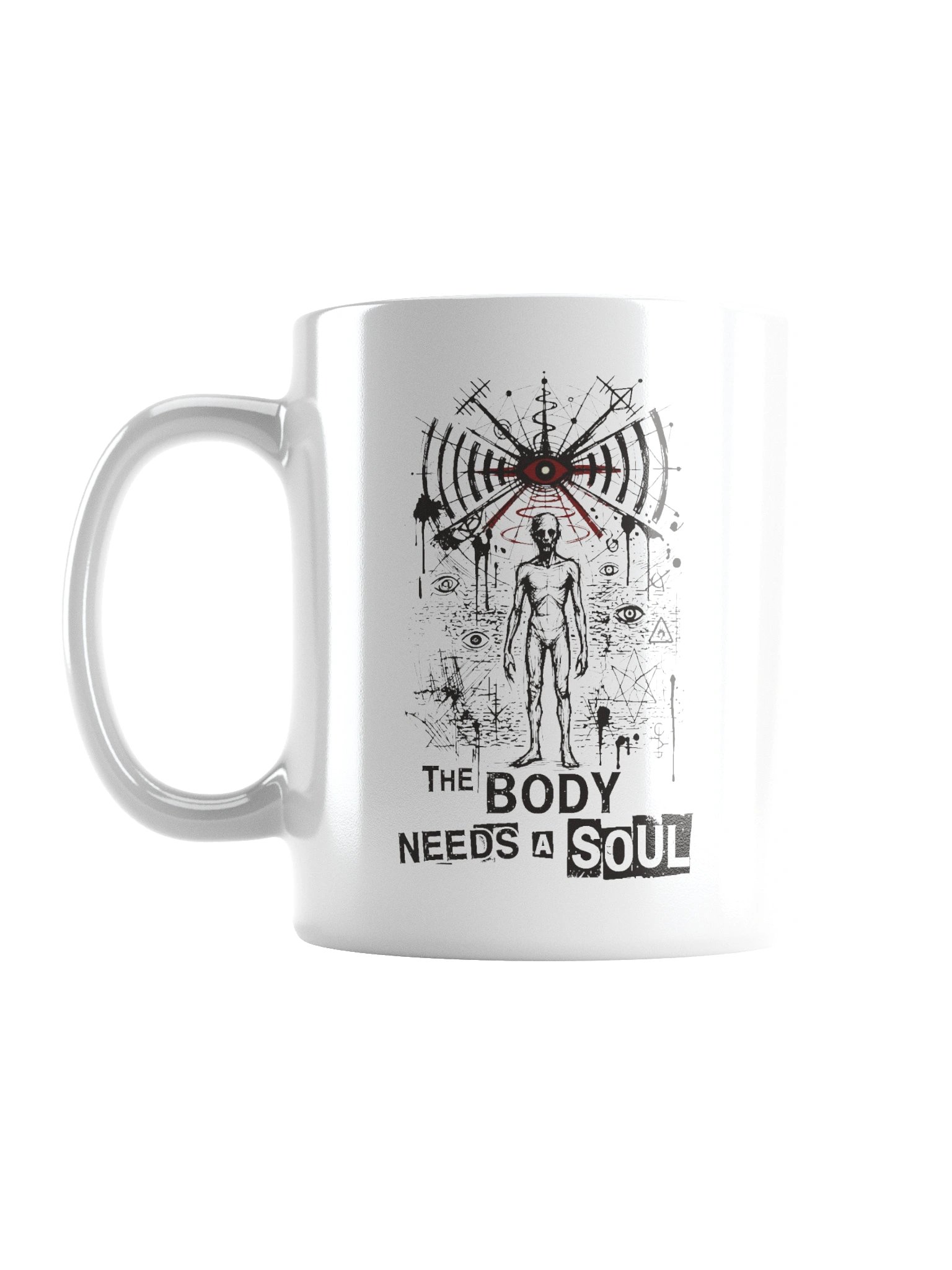 The Body Needs a Soul Mug product image (1)