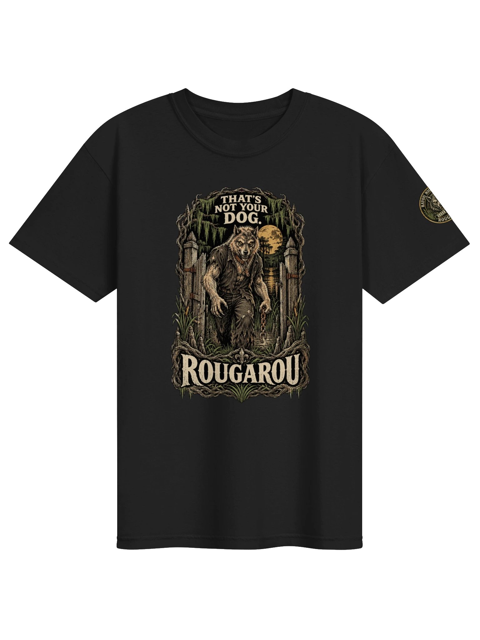 Rougarou — That's Not Your Dog Night Watch Tee product image (1)