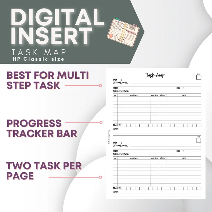 Task Map - Manage Big Tasks Easily | HP Classic Size product image (1)