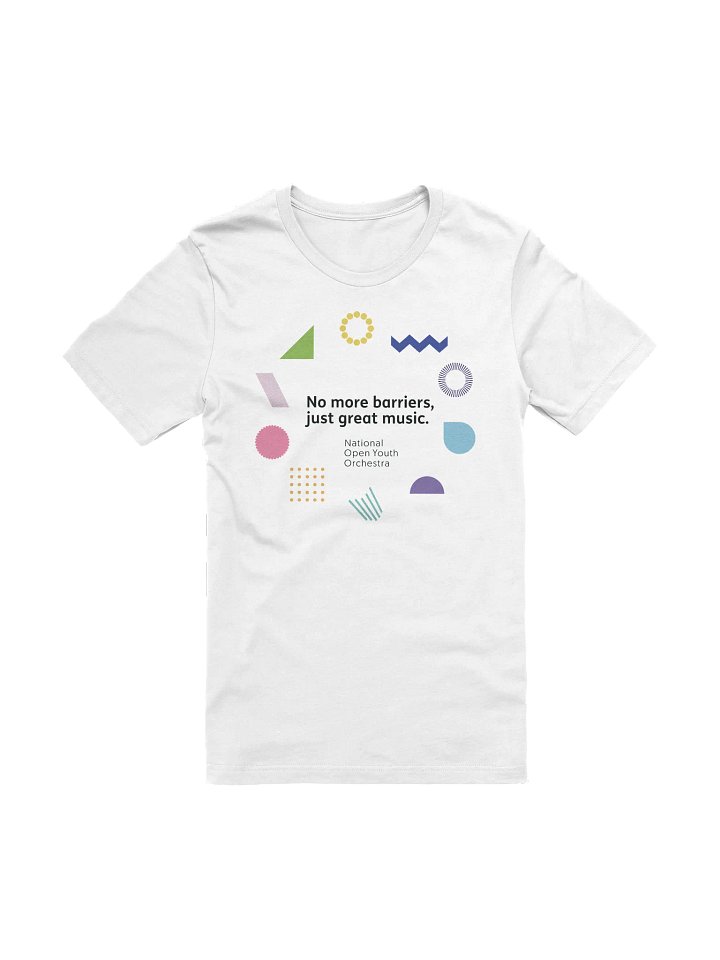 No more barriers T-Shirt - Circle design product image (1)
