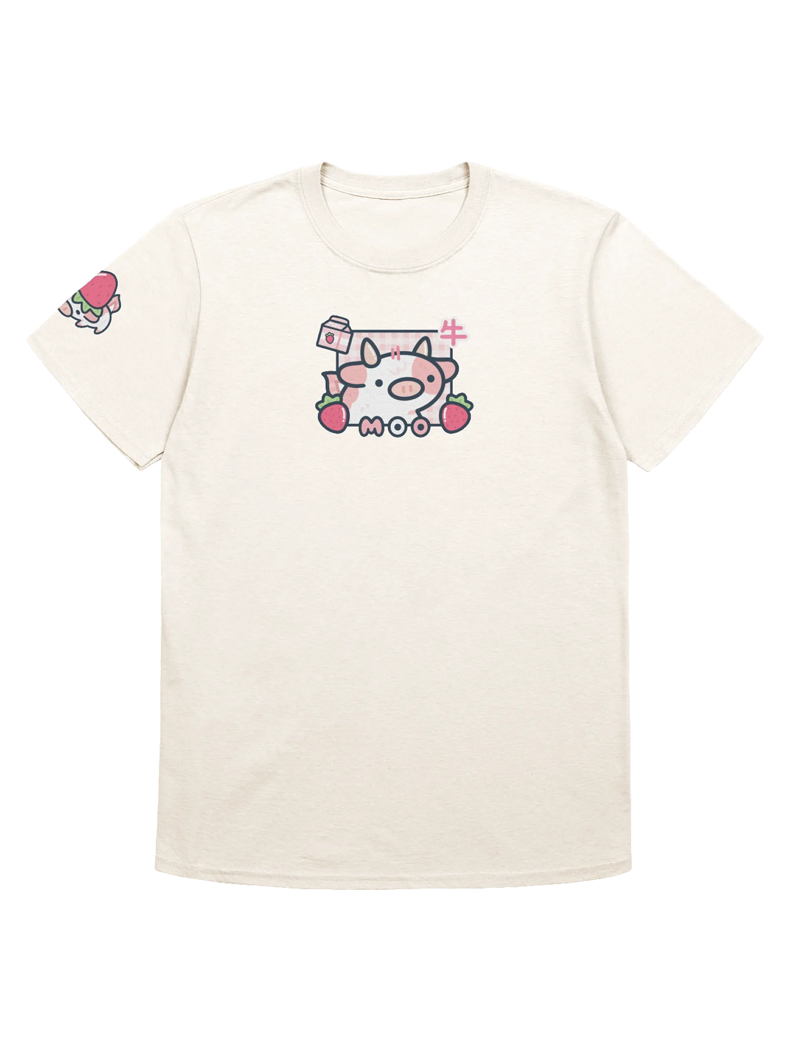 Strawberry Cow Tee Shirt product image (1)