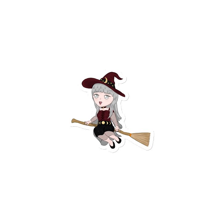 Moon Witch Kagami | Die-Cut Magnets product image (1)