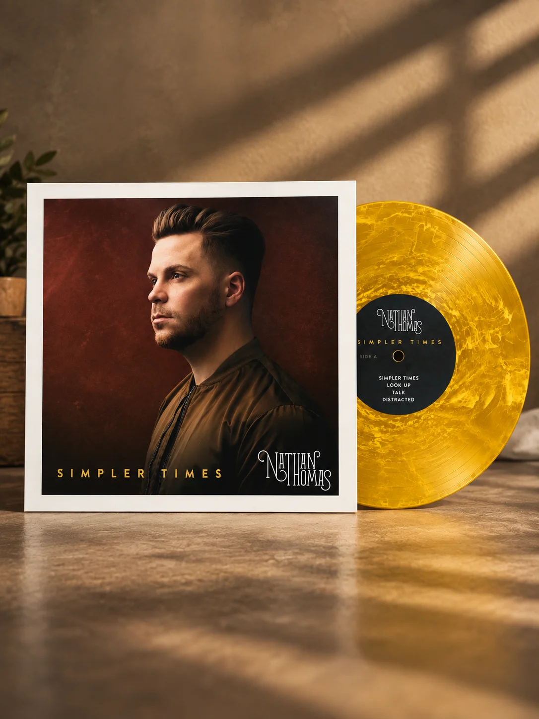 Simpler Times – Limited Edition Gold Vinyl product image (1)