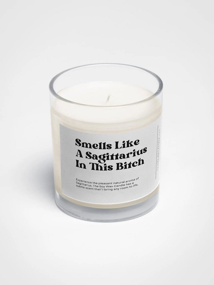 Funny Sagittarius Candle product image (2)