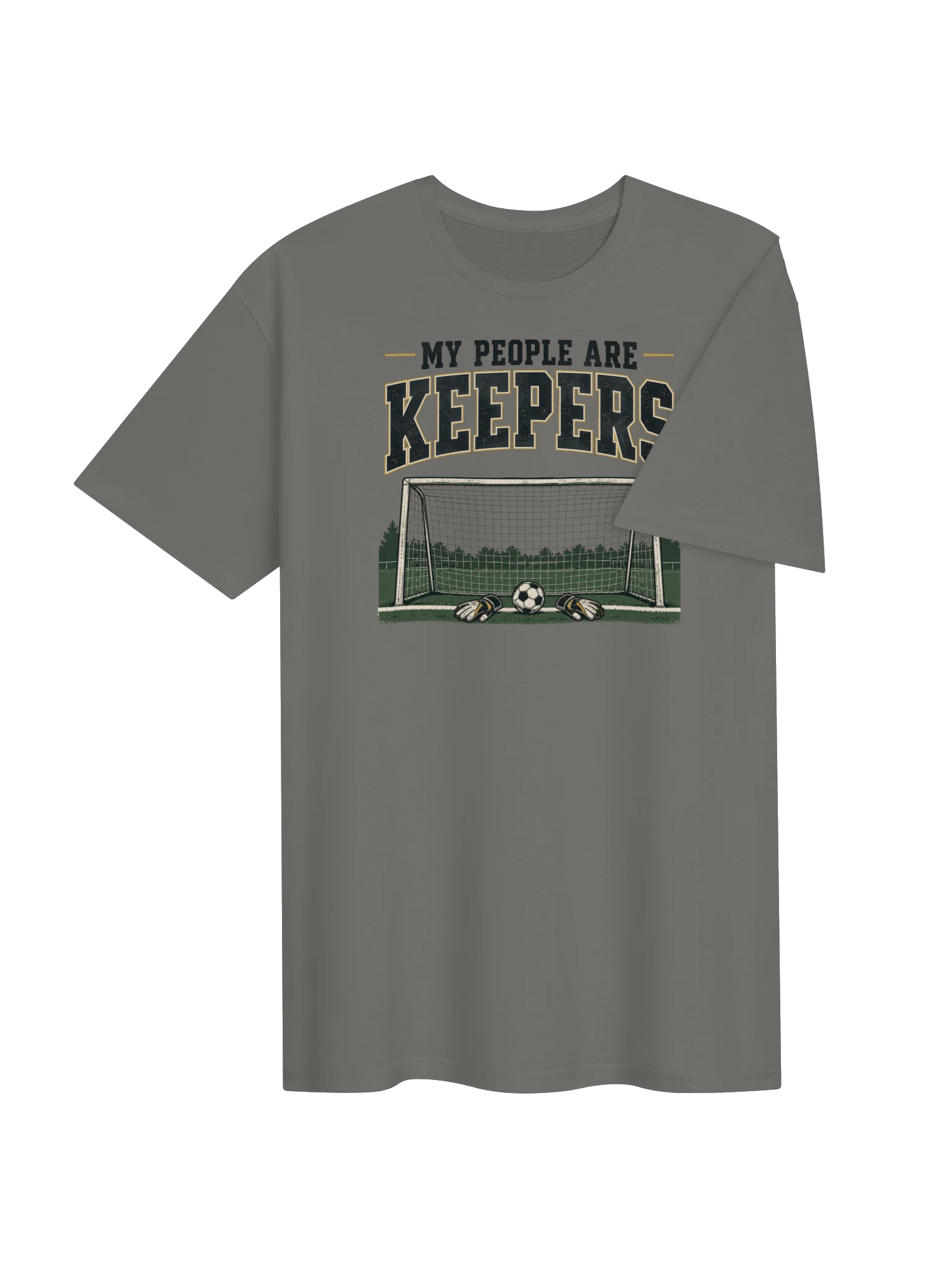 My People Are Keepers Soccer T-Shirt product image (4)