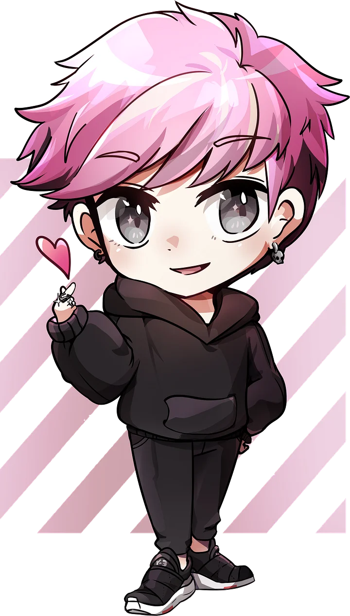 WoWoPinkChibi - Sticker product image (2)