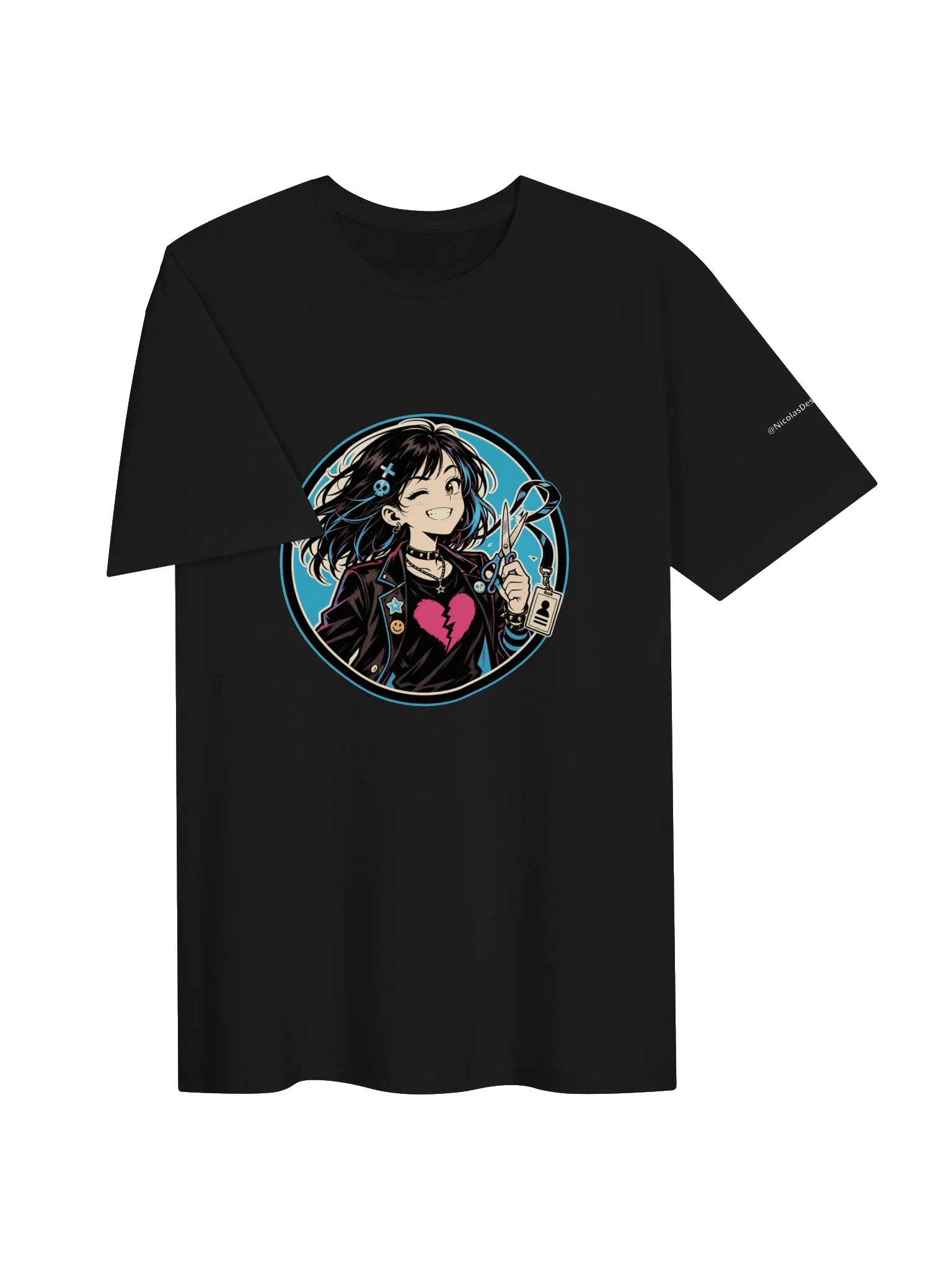 Thank You for the Incredible Opportunity — Blue Logo Lyrics Tee - KCfZzs-syEk