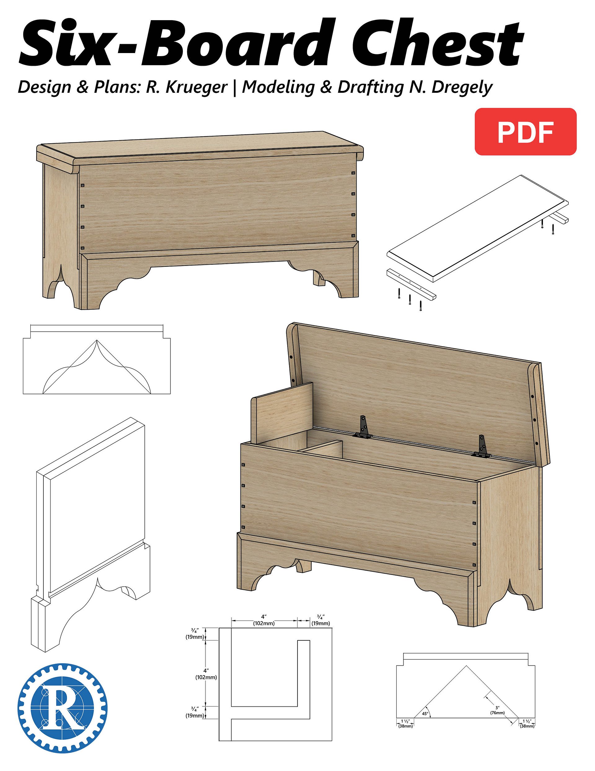 Plans: The Six-Board Chest product image (1)
