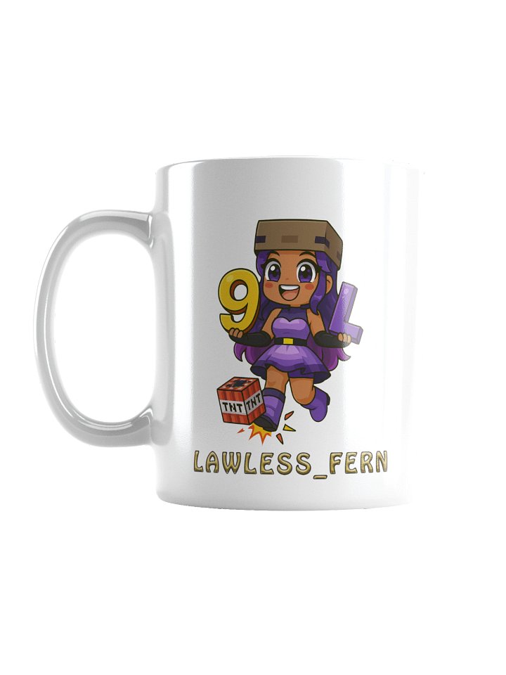 9LS4 Lawless_Fern White Glossy Mug product image (1)