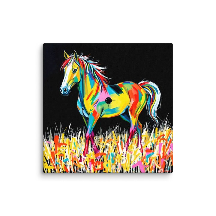 Vibrant Equine Expression Canvas product image (12)