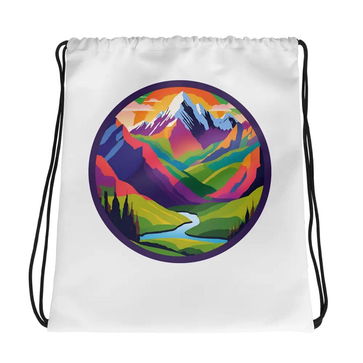 Mountain 3 - Draw String Bag product image (1)