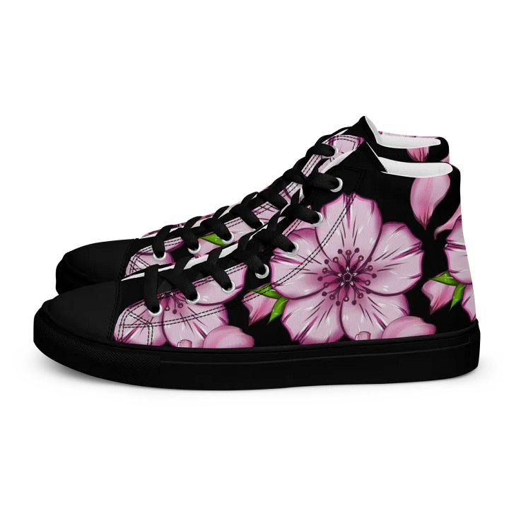 Blossomz & Petalz - Men's High Tops Canvas Shoes product image (1)