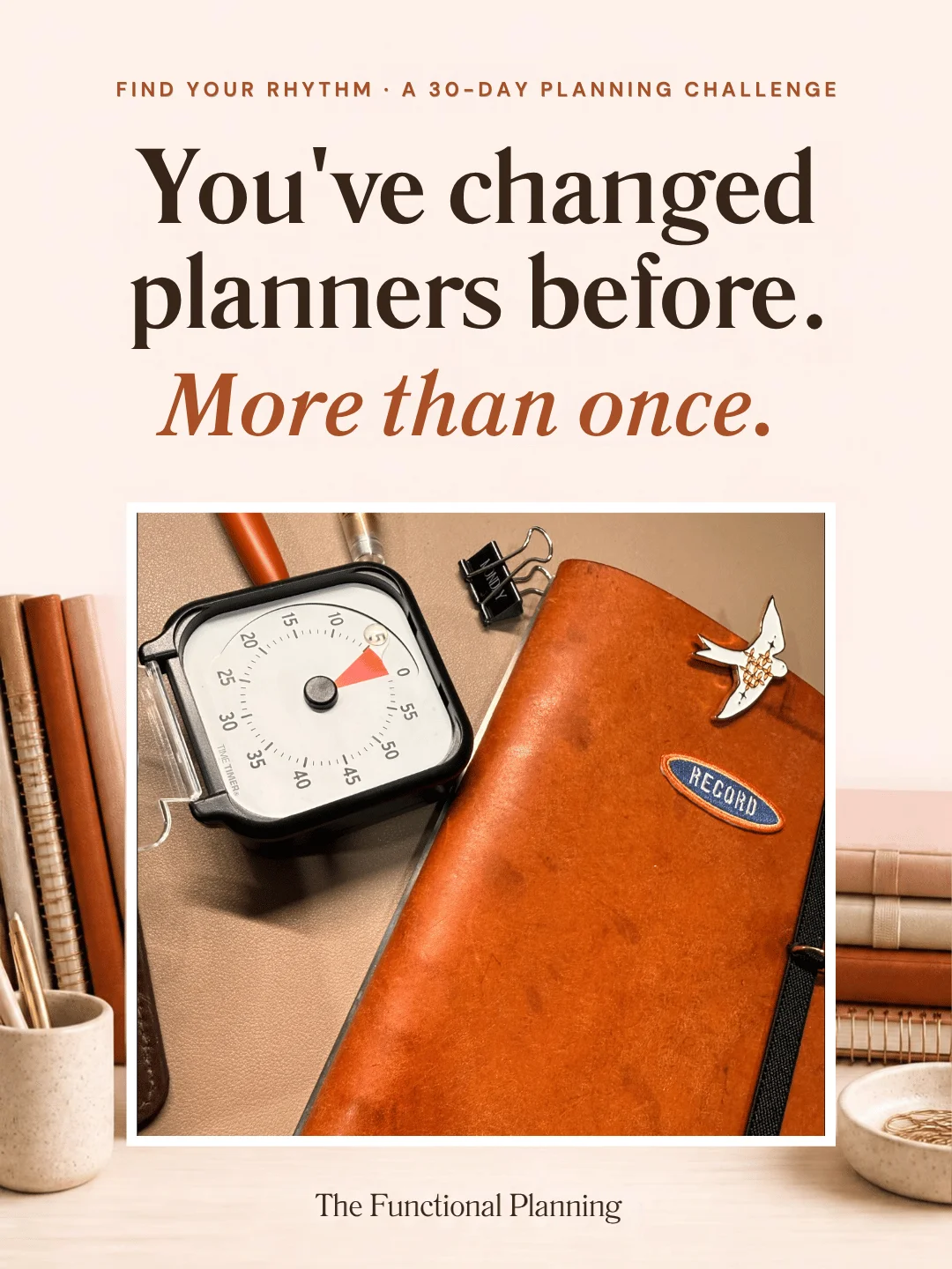 Find Your Rhythm: A 30-Day Planning Challenge for Working Women product image (1)