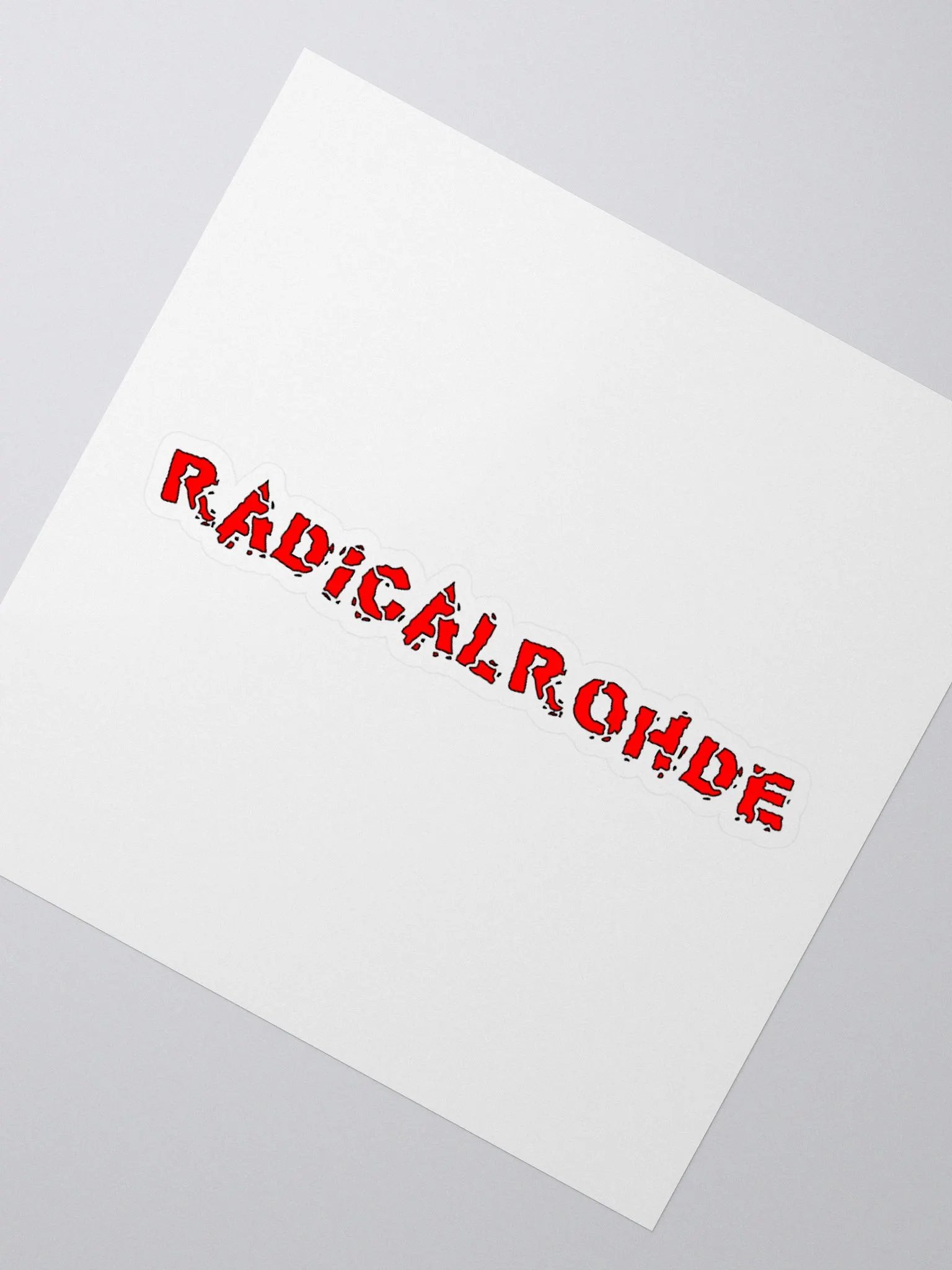 RadRohde Name Sticker product image (2)
