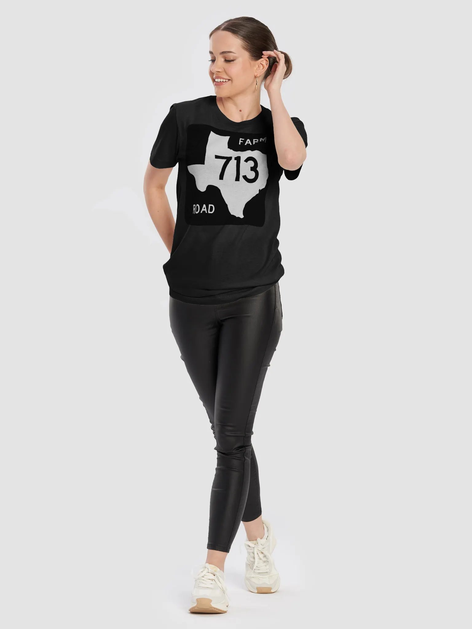 Texas Farm Road Sign FM 713 T-Shirt product image (10)