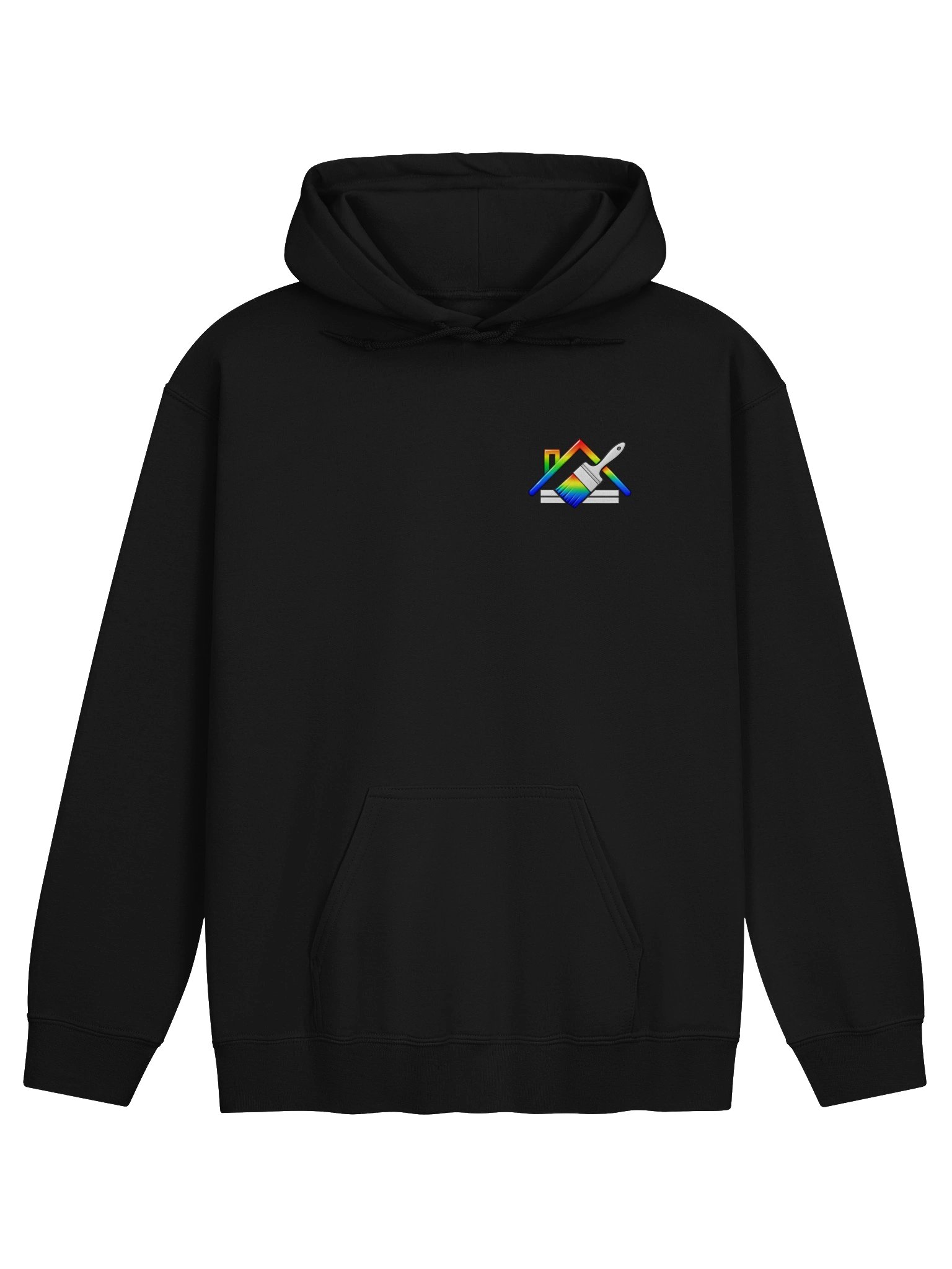 RAMZU Painting | Classic Crew Hoodie – Black product image (1)